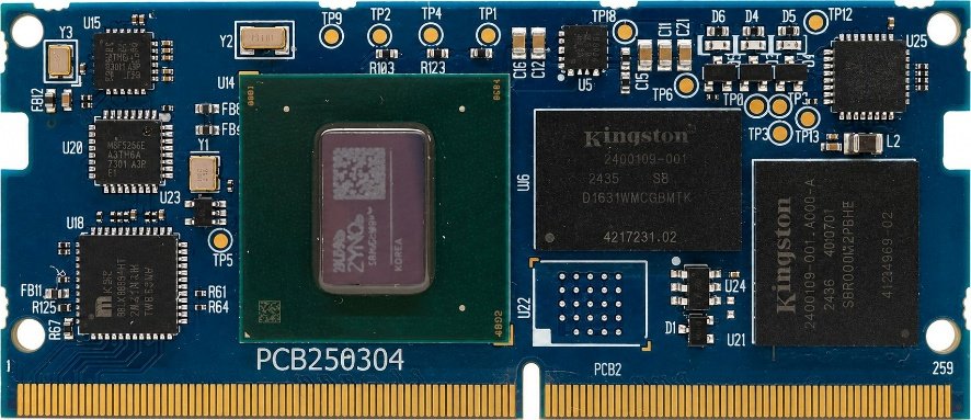 Atlas ZU SOM: 200-pin SODIMM module with Zynq UltraScale+ MPSoC